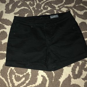 Black shorts